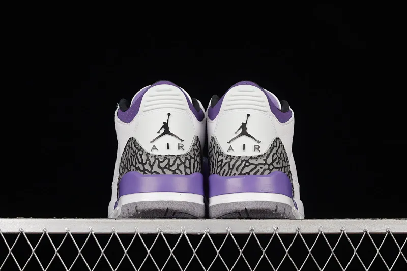 All categories Air Jordan Jordan series basketball shoes Air Jordan 3 Air Jordan 3 "Pine Green" AJ3 Joe 3 Villain Purple CT8532-105